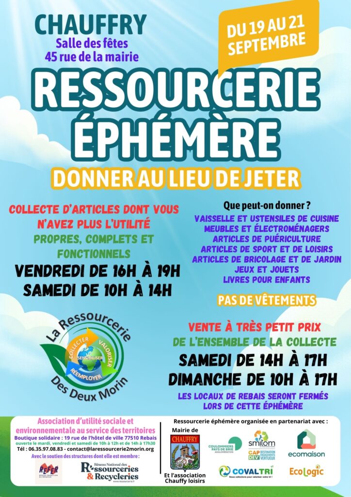 Ressourcerie éphémère
