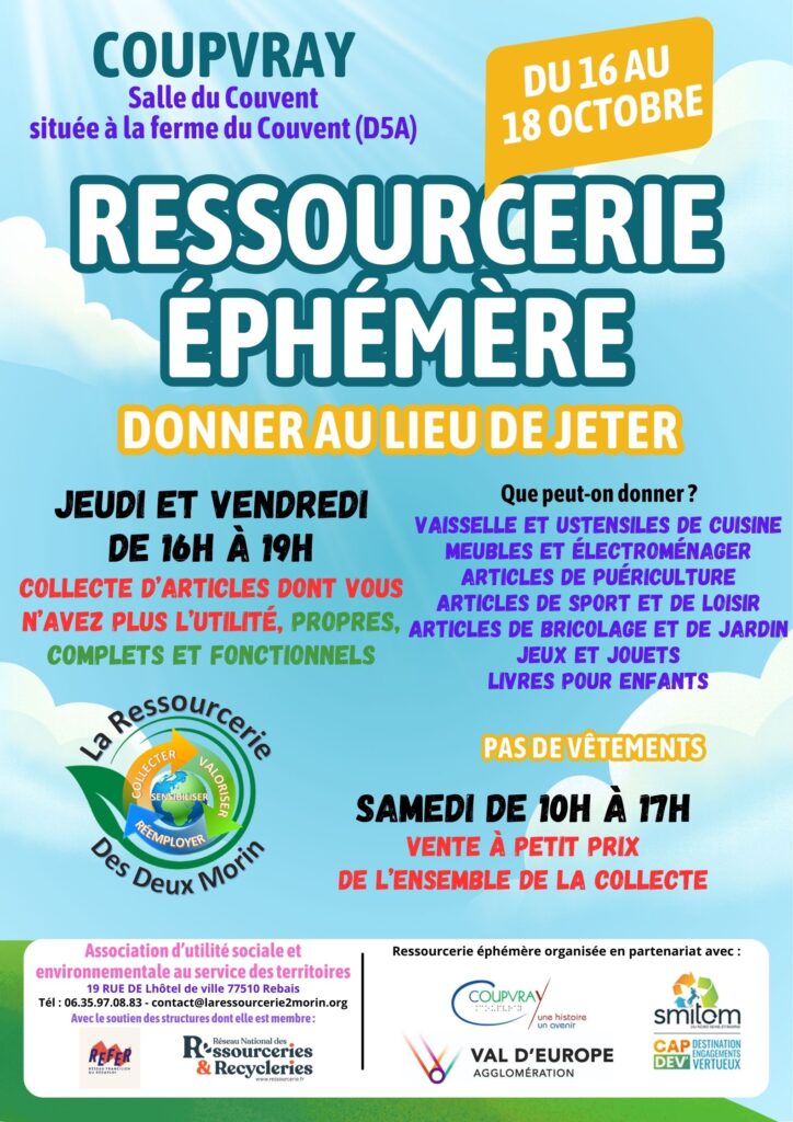Ressourcerie éphémère