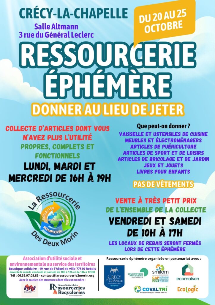 Ressourcerie éphémère
